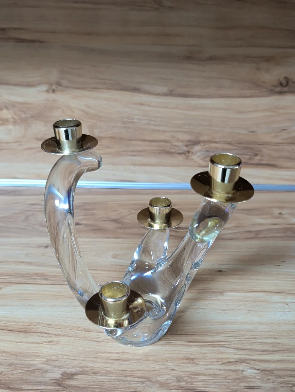 Schneider France MCM Crystal Candelabra